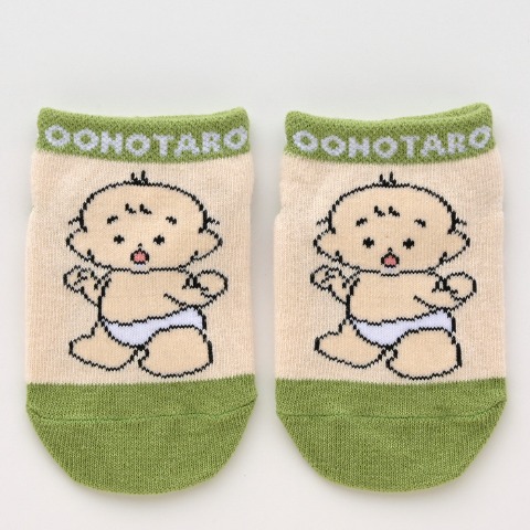ベビー　スニーカーインソックス（9～15cm　おおのたろう）