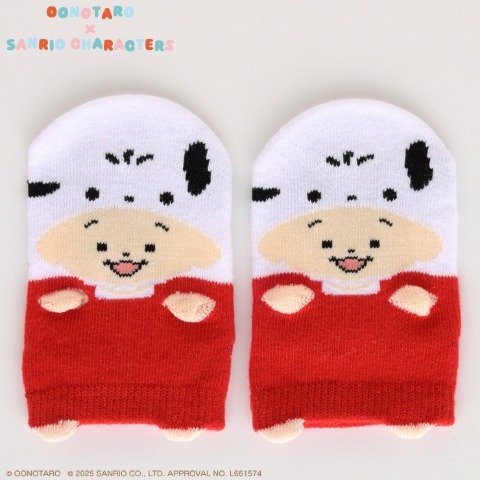 ベビー　スニーカーインソックス（9～15cm　おおのたろう×ポチャッコ）