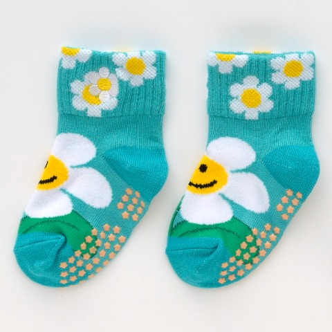 ベビー 　3足組クルーソックス (9～15cm・wiggle wiggle)