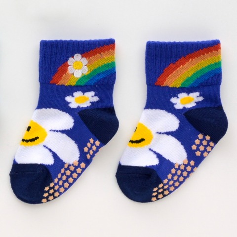 ベビー 　3足組クルーソックス (9～15cm・wiggle wiggle)