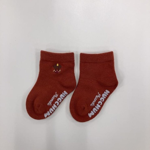 ベビー 3足組ショートクルーソックス（9～15cm HugChum Friends）
