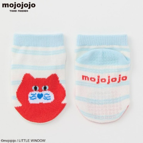 ベビー　スニーカーインソックス（9～15cm　mojojojo）