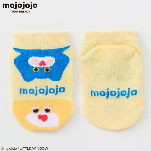 ベビー　スニーカーインソックス（9～15cm　mojojojo）