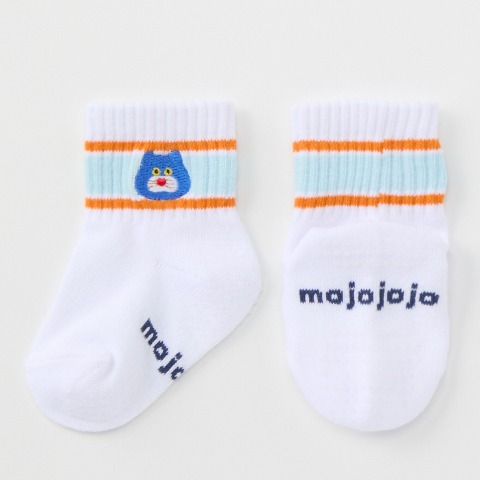 ベビー　ショートクルーソックス（9～15cm　mojojojo）