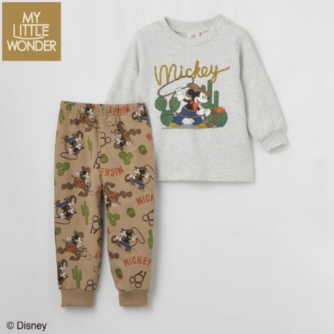 ベビー　長袖パジャマ（80-95cm・MYLITTLEWONDER/Disney）