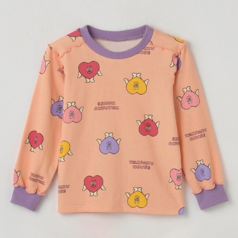 ベビー　長袖パジャマ（80～95cm・WANPAKU HOUSE）
