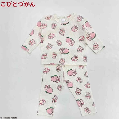 ベビー　パジャマ(90・95cm・カクレモモジリ②)