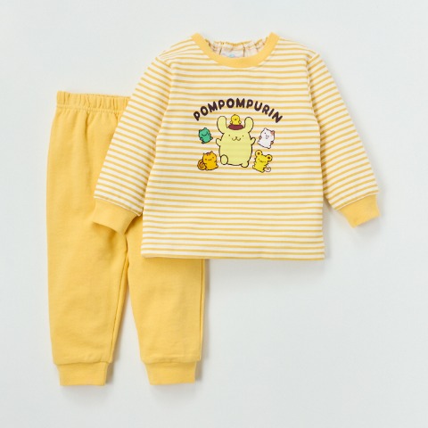 ベビー　パジャマ（80～95cm・ポムポムプリン）