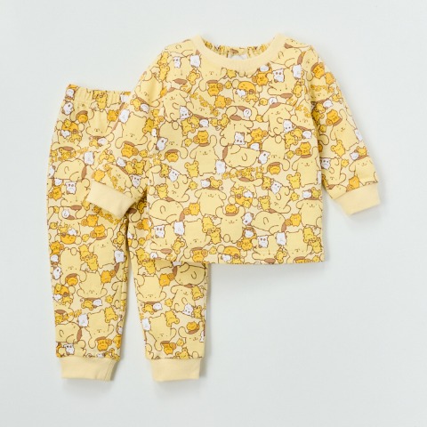 ベビー　パジャマ（80～95cm・ポムポムプリン）