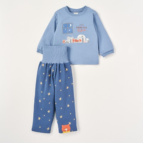 ベビー　パジャマ（80-95cm・トミカとトム）