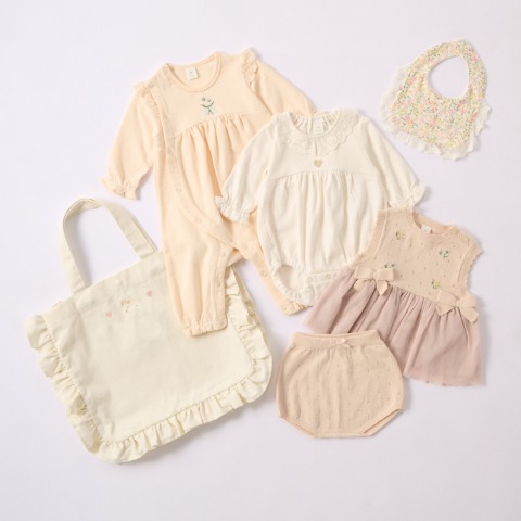 福袋6点セット（70・80cm・Cottoli）