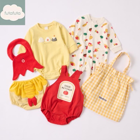 福袋6点セット（70・80cm・futafuta）