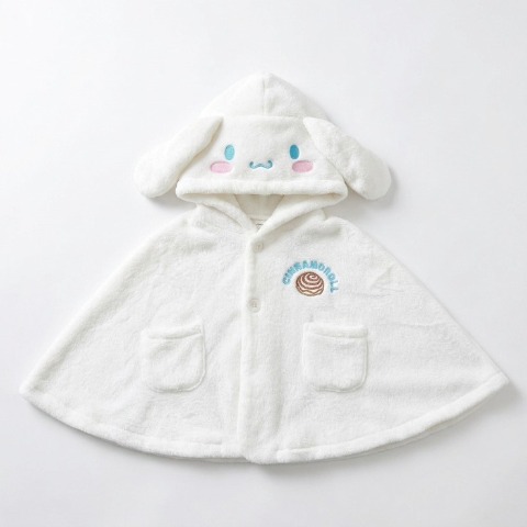 専用。 ②❤みかん＊数量限定❤ちびボアケット＊ポンチョけっと❤シマエナガ ベビー ポンチョ（80～95cm・futafuta/シナモロール） | バースデイ