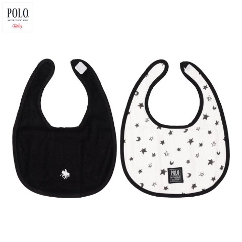 ベビー　2枚組スタイ（50～95cm・POLO BCS Baby）