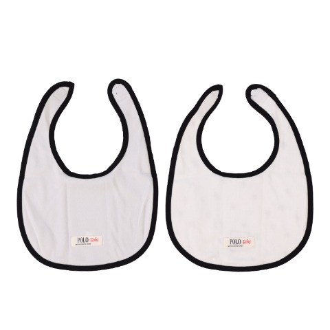 ベビー　2枚組スタイ（50～95cm・POLO BCS Baby）