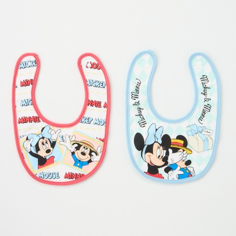 ベビー　2枚組スタイ（Disney）