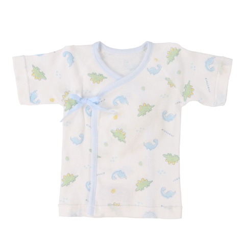 新生児　2枚組短肌着（50-60cm　Birthday+）