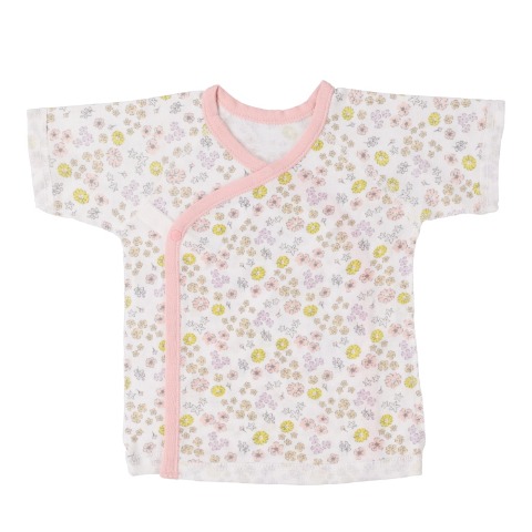 新生児　2枚組短肌着　（50～60cm）