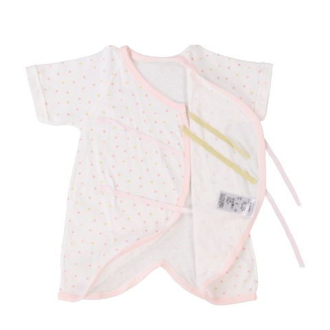 新生児　2枚組コンビ肌着（50-60cm　Birthday+）