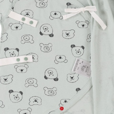 新生児　2枚組コンビ肌着　（50～60cm）