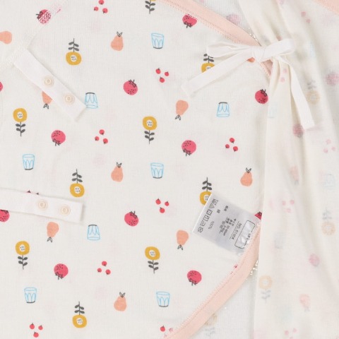 新生児　2枚組コンビ肌着　（50～60cm）