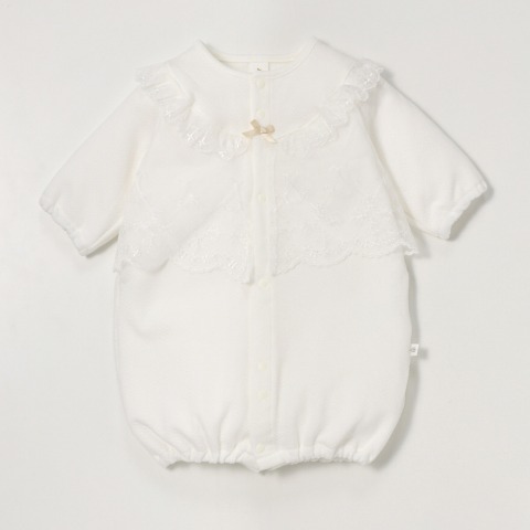 新生児　兼用ドレス（50～60㎝・Cottoli）