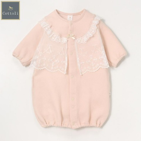 新生児　兼用ドレス（50～60㎝・Cottoli）