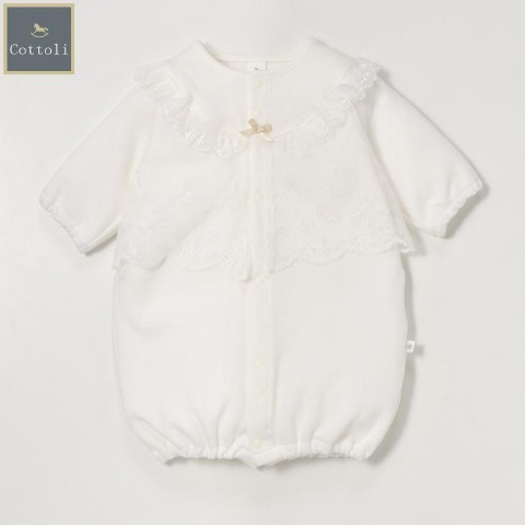 新生児　兼用ドレス（50～60㎝・Cottoli）
