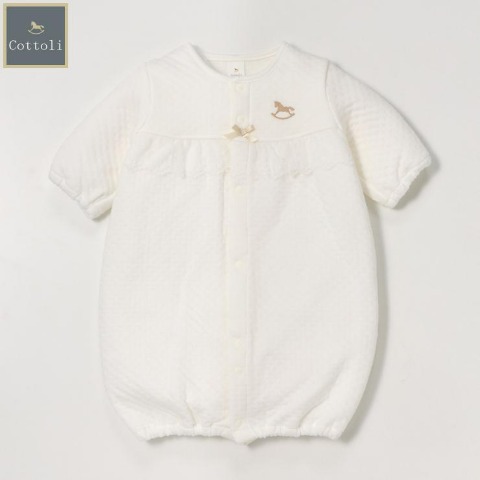 新生児　兼用ドレス（50～60㎝・Cottoli）