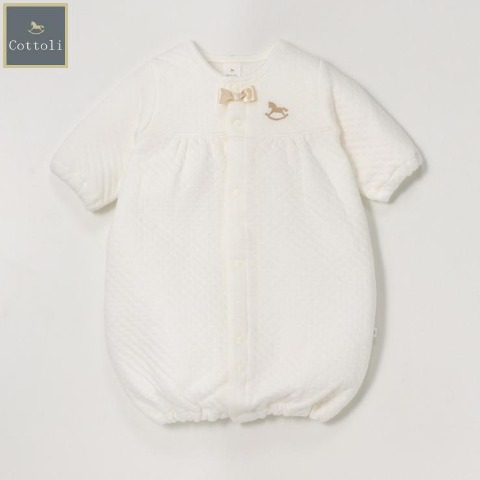 新生児　兼用ドレス（50～60㎝・Cottoli）