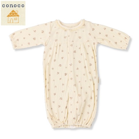 新生児　兼用ドレス（50-70㎝　conoco）