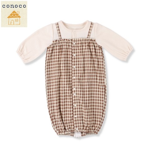 新生児　兼用ドレス（50-70㎝　conoco）