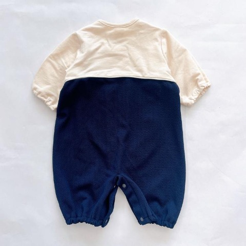 新生児　長袖兼用ドレス（50～60cm・Cottoli）