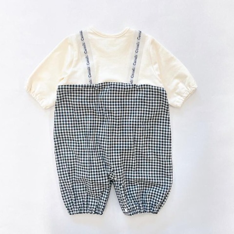 新生児　長袖兼用ドレス（50～60cm・Cottoli）