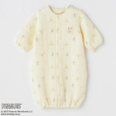 新生児　兼用ドレス（50-70cm・PEANUTS）