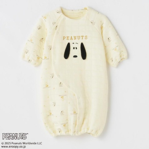新生児　兼用ドレス（50-70cm・PEANUTS）