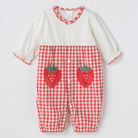 新生児　兼用ドレス（50～70cm・HugChumFriends）