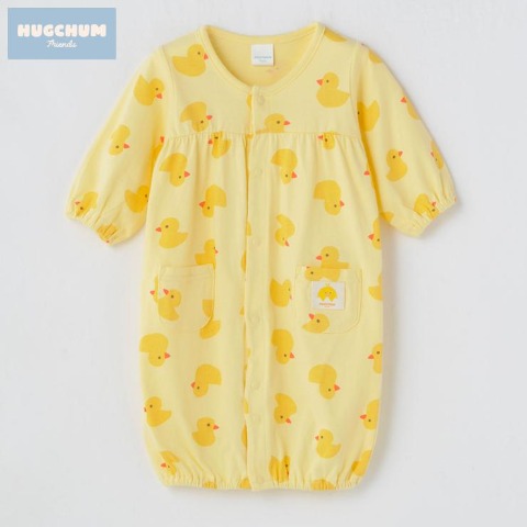 新生児　兼用ドレス（50～70cm・HugChumFriends）