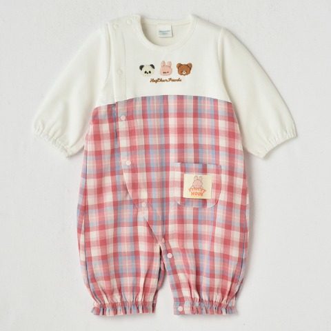 新生児　兼用ドレス（50～70cm・HugChumFriends）