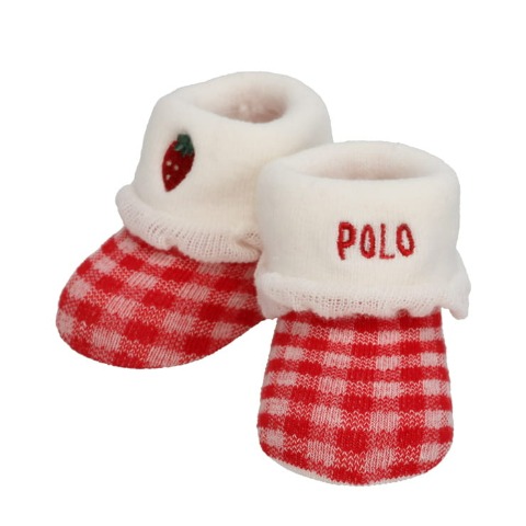 新生児　ソックス（7-11cm・POLO BCS Baby）