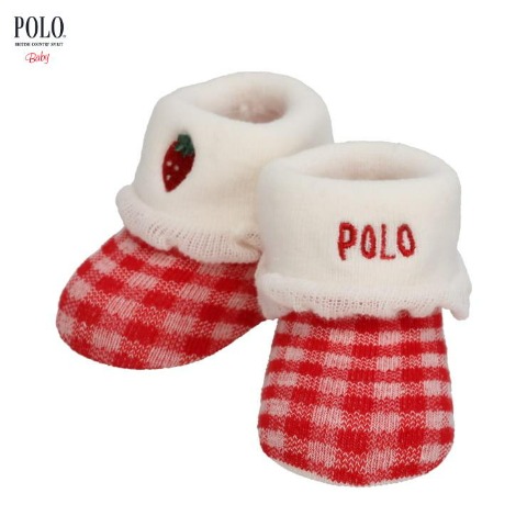新生児　ソックス（7-11cm・POLO BCS Baby）