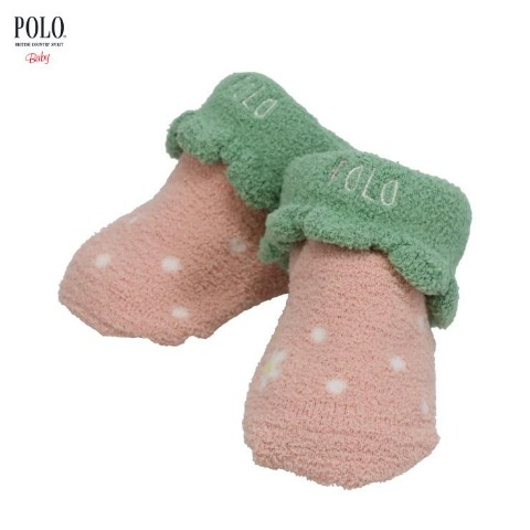 新生児　ソックス（7-11cm・POLO BCS Baby）