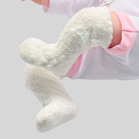 新生児　ハイソックス（7~9cm・Cottoli）