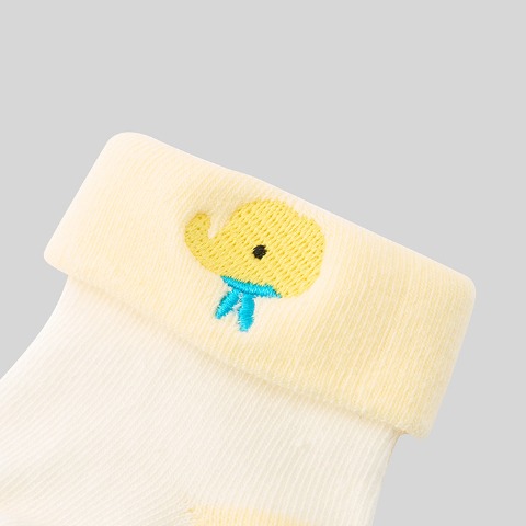 新生児　クルーソックス（7～9cm・ペネロペ）