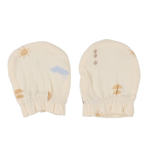 新生児　2枚組ミトン　（50cm）