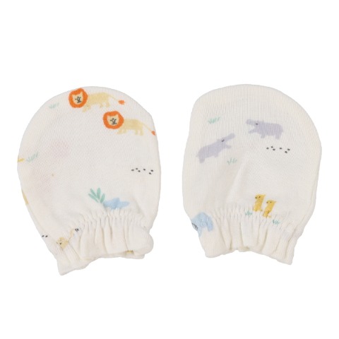 新生児　2枚組ミトン　（50cm）