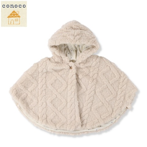 ベビー　ポンチョ（70-80㎝　conoco）