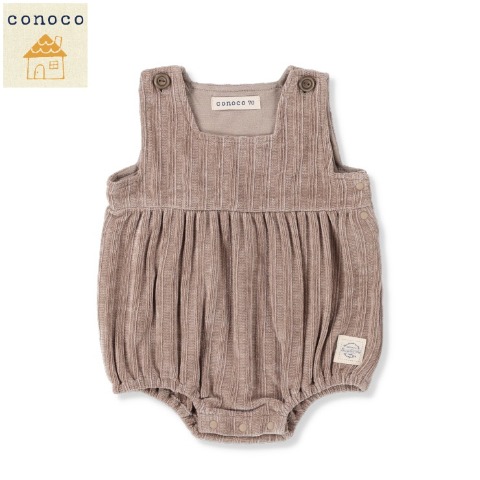 ベビー　サロペットロンパス（70・80㎝　conoco）