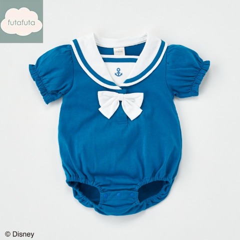 ベビー　襟付ロンパス (70・80cm　futafuta/Disney)