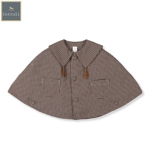 ベビー　ポンチョ（70～80cm・Cottoli）